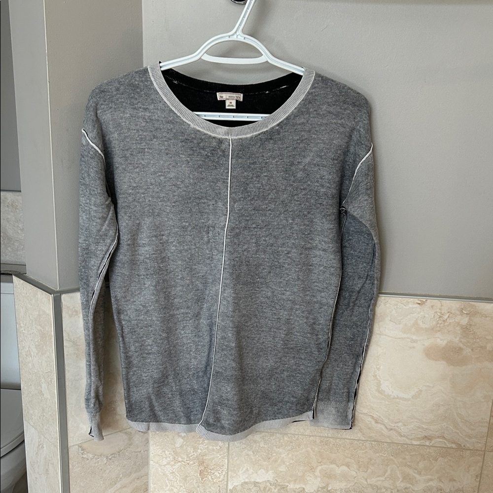 GAP Charcoal Crew Neck Sweater